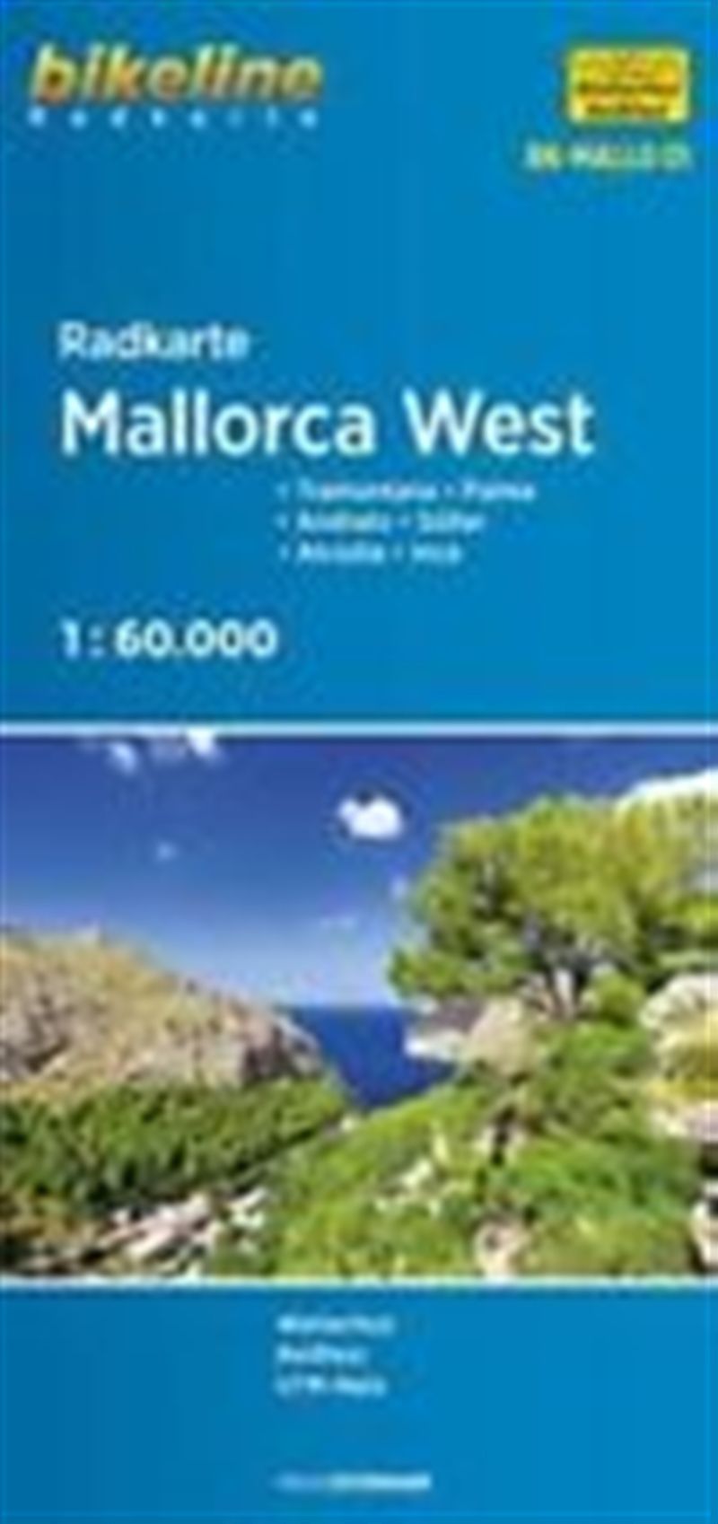 BIKELINE Radkarte MALLORCA WEST