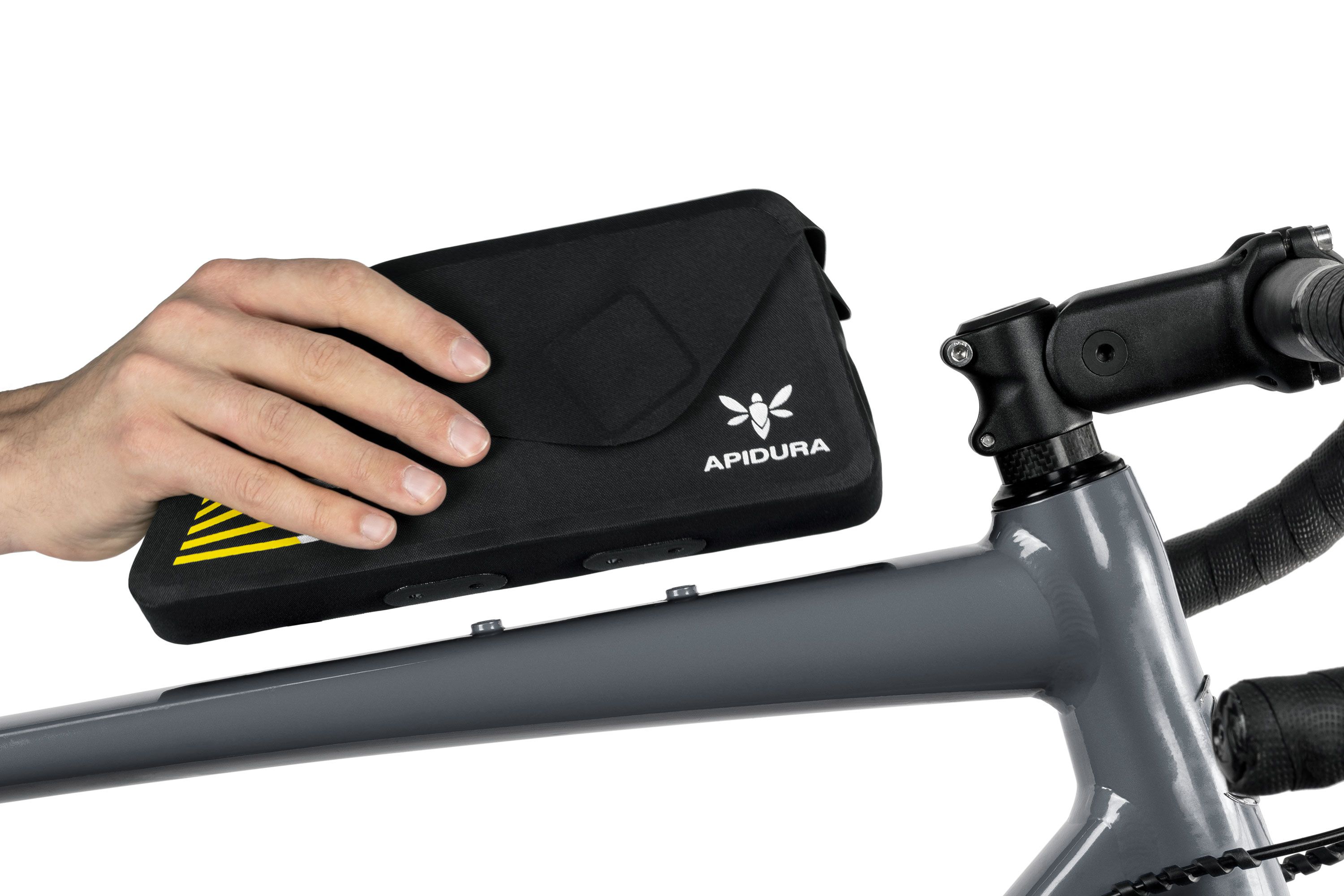 RACING BOLT-ON TOP TUBE PACK 1L Oberrohrtasche / black / 1L