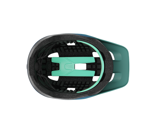 LAZER Unisex MTB Finch KinetiCore Helm / matte teal