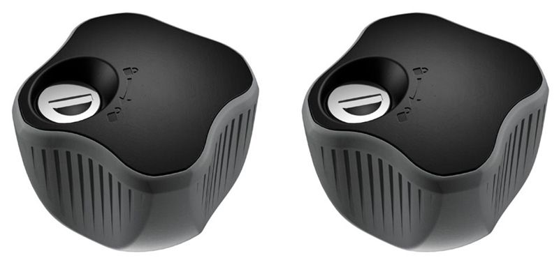 KNAUF (Lockable Knob) mit Schloss+Schlüssel für diverse Veloträger / schwarz / M8