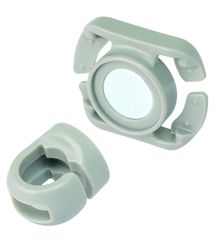 HYDRAULICS MAGNET KIT, Trinkschlauchhalterung / grau
