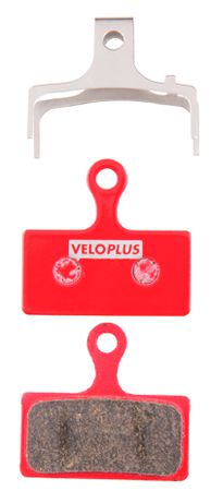 MAXPAD Bremsbelag  für Shimano M985/M785/R785/M675/M615 / rot / organisch
