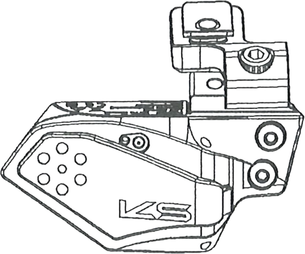 RAGE Circuit Remote for I-Spec EV, 2.4 GHz wireless Pairing