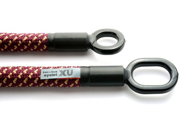 EYELET Schloss aus Textilfasern / chateau red / 120CM