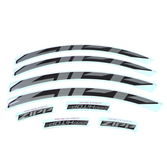 Wheel Decal Kit 1Zero Single Rim Silver / silver