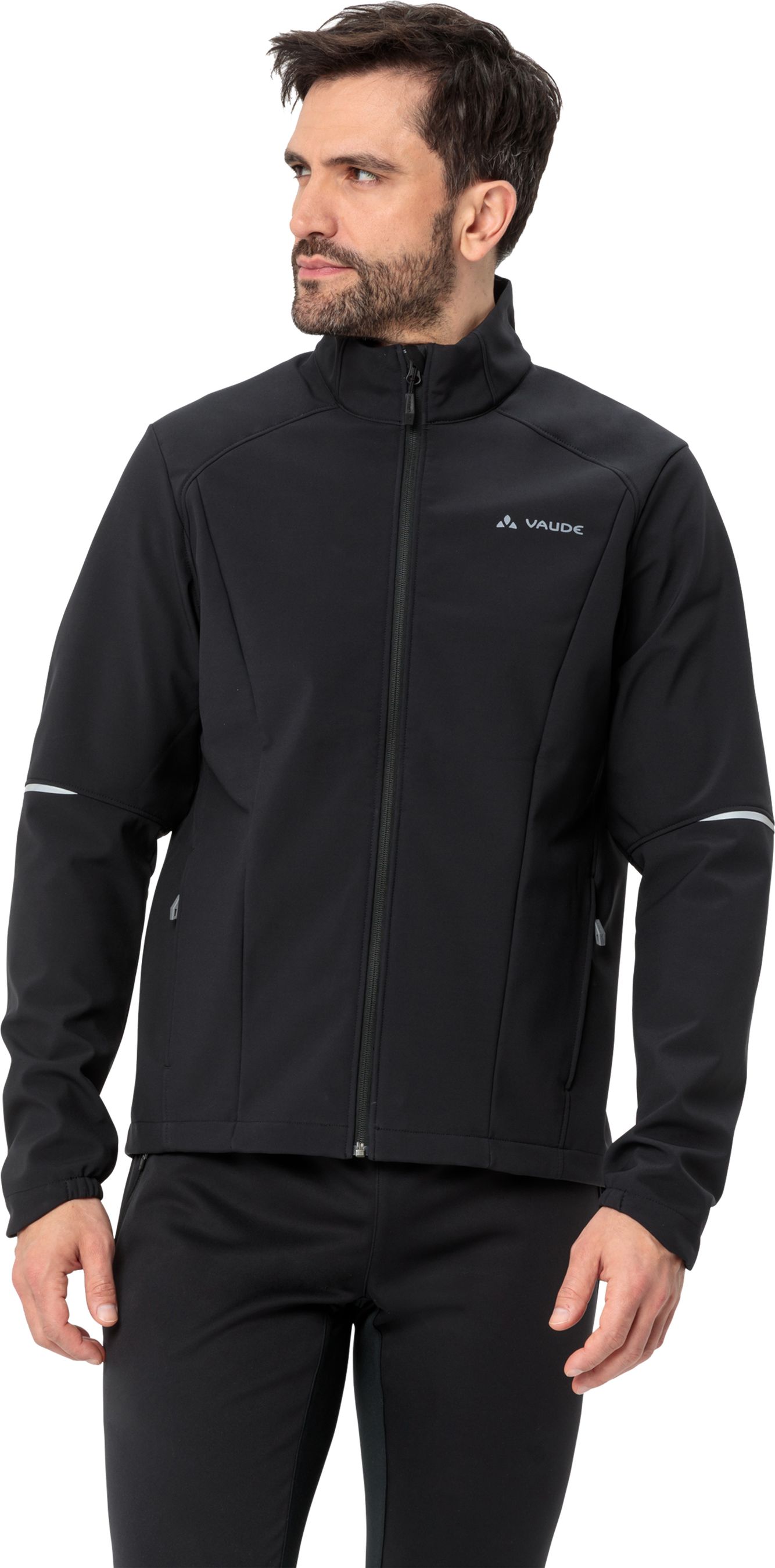 WINTRY IV Herren-Softshelljacke / black / L