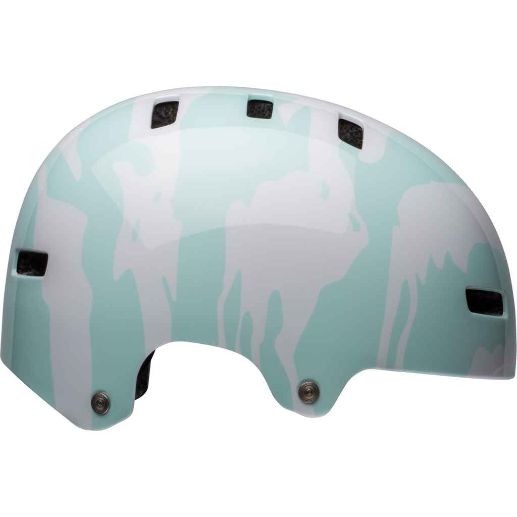 Span Helmet , gloss white/blue ravine - Hauptansicht