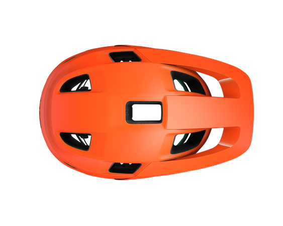LAZER Unisex MTB Lupo KinetiCore Helm / matte flash orange