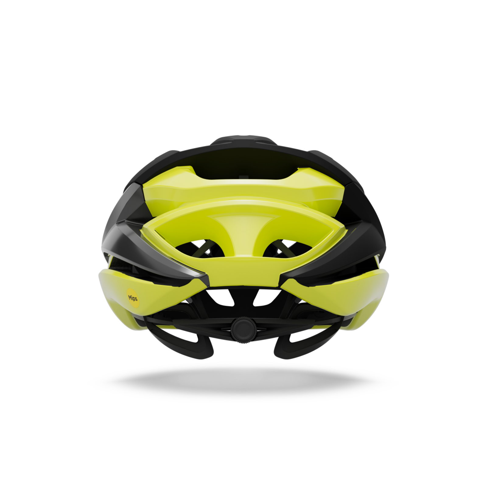 SYNTAX MIPS Velohelm / matte black/hi viz yellow / S 51-55cm