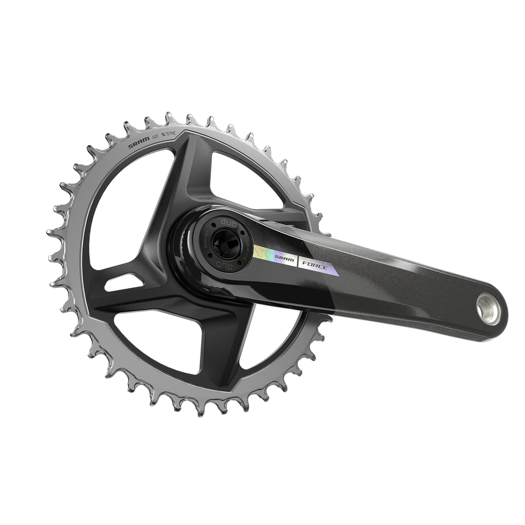 MY23 Crankset Force AXS 1x DirectMount DUB / black/iridescent / 175mm/40t