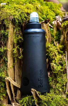 BEFREE Wasserfilter-System / 1.0L Flasche BLACK EDITION