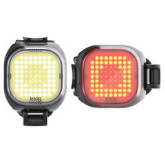 BLINDER MINI SQUARE Lichtset / black / 50/30 Lumen, 40x33x31 mm, 17g