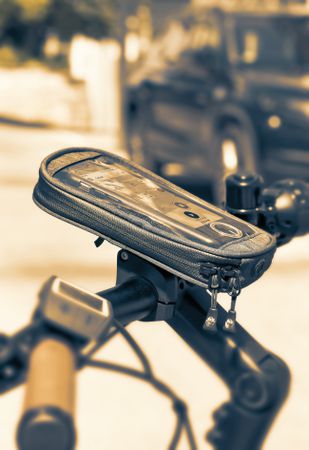 Smartphone Tasche Com/Smartbag / schwarz