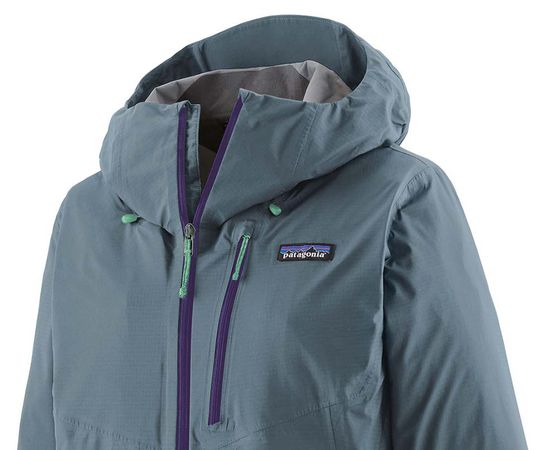 GRANITE CREST Damen-Regenjacke / light plume grey / S