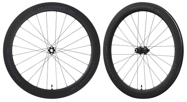 Road Radsatz Ultegra WH-R8170-C60 Tubless Disc / Schwarz / Laufradsatz, 12 mm/12 mm, 100mm/142mm, 11/12