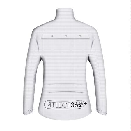 REFLECT 360+ Damen-Regenjacke / silber / S
