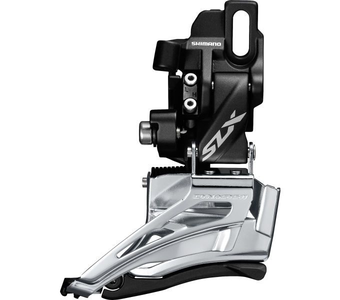 Umwerfer SLX FD-M7025 Double 11-Gang Dual-Pull / Down-Pull / Schwarz, Silber / Direktmontage/D-Typ