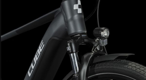 TOURING HYBRID ONE 500 Trapez 2024 E-City- und Alltagsvelo / grey white / 46 CM