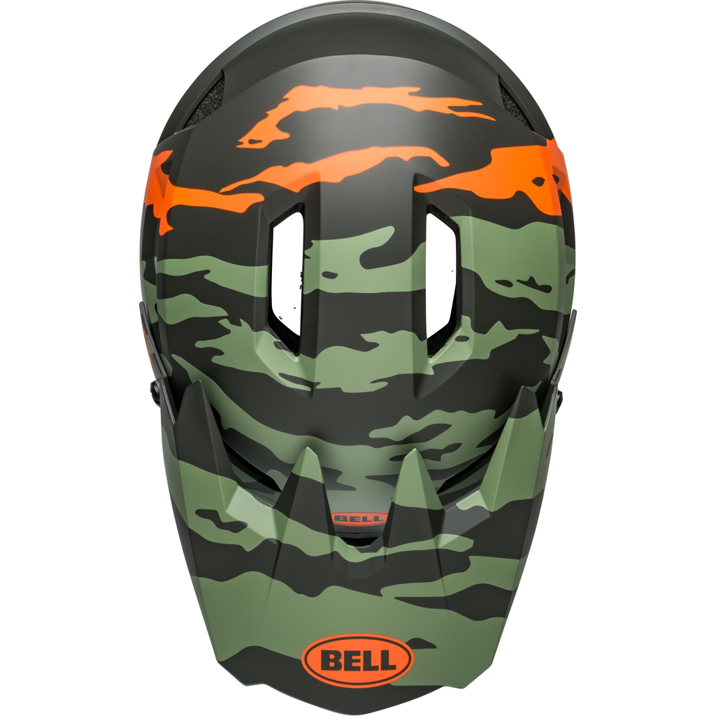 Sanction II DLX MIPS Helmet / matte dark green/orange / XL 59-61