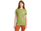 TL ADVENTURE RIDE Damen-Merino-Kurzarmshirt / olive / S
