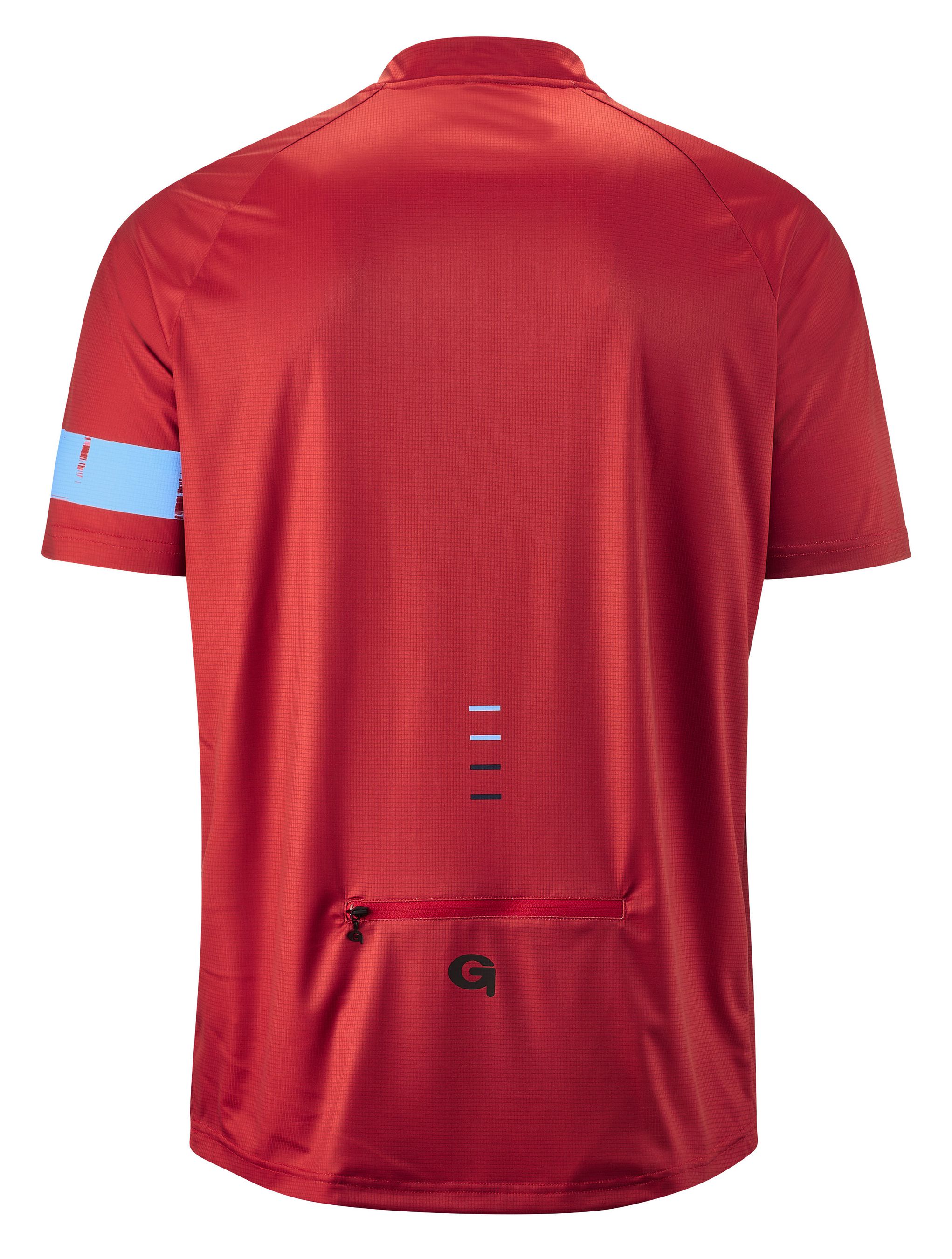 AVISIO Herren-Kurzarmtrikot / chili pepper / S