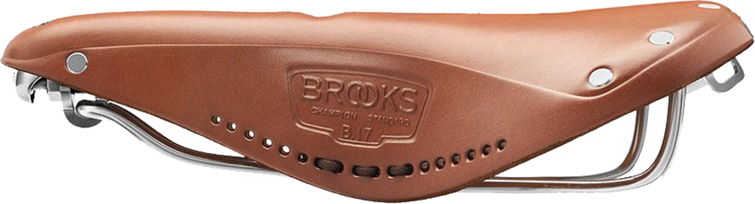 B17 CARVED Sattel / honey brown / 175mm