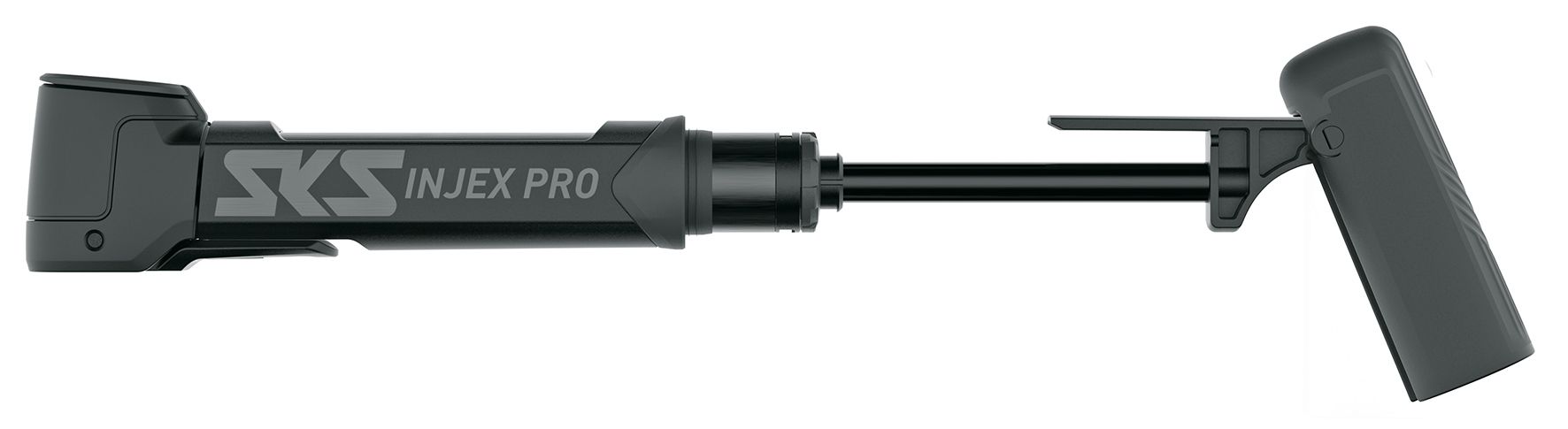 Minipumpe Injex Pro Alu- Kunststoff / schwarz, grau