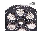 KASSETTE 12-fach, 10-50 Z. für Shimano Microspline / silber_schwarz / 10-50 Zähne