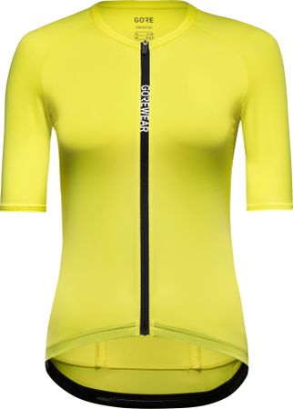SPINSHIFT Damen-Kurzarmtrikot / washed neon yellow / 38