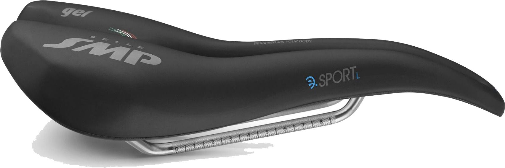 E-SPORT GEL LARGE Sattel / schwarz / 146mm