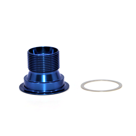Next and Turbine Crank NDS Bolt M18x20.7 / blue gloss