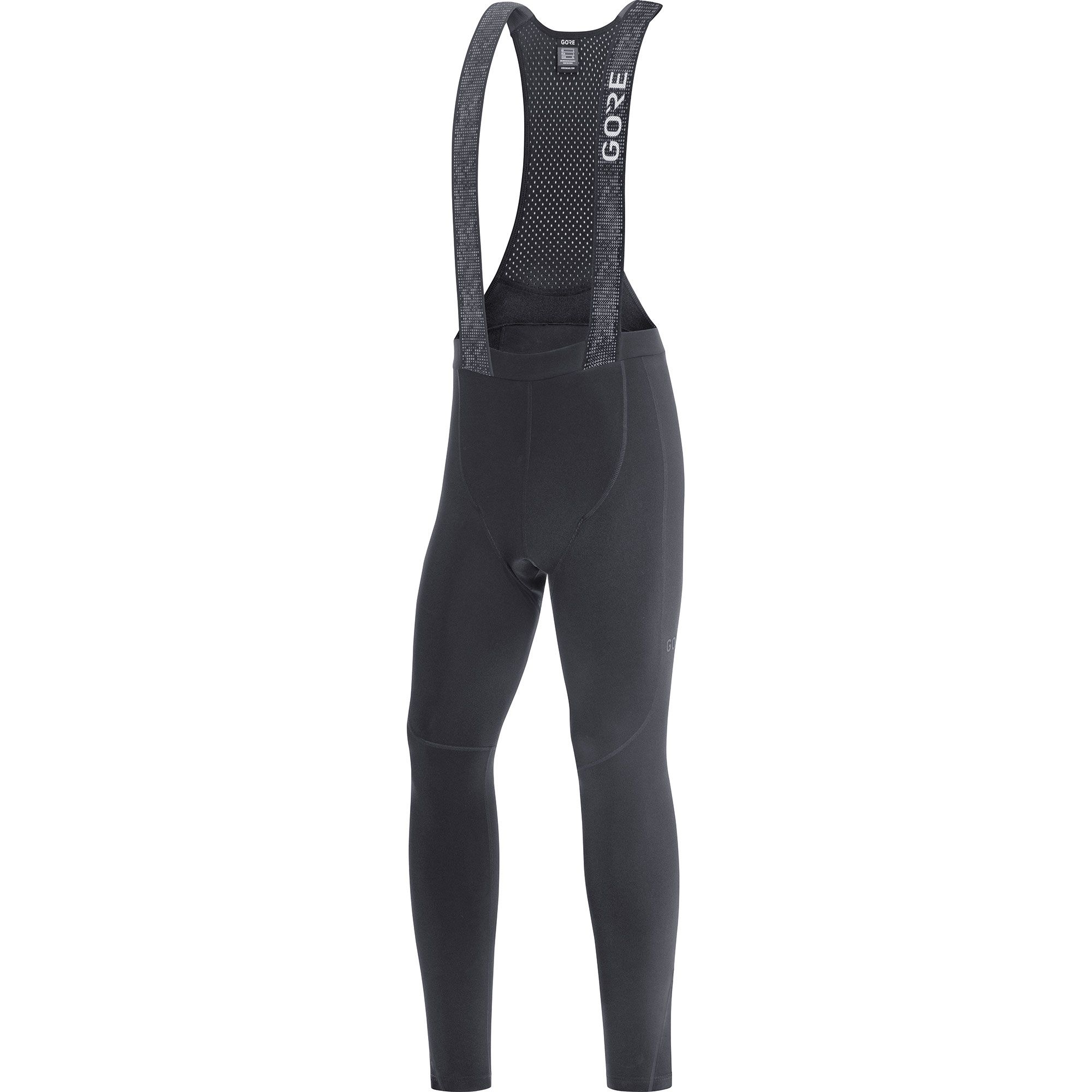 C5 THERMO Herren-Thermo-Trägerhose mit Polster / black / S