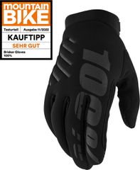 Gloves Brisker / schwarz / M