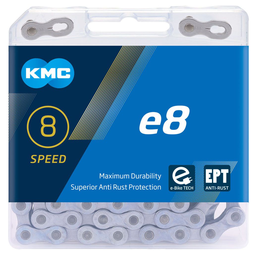 E8 EPT Kette 6-/7-/8fach korrosionsbeständig / silver / 6-/7-/8-fach