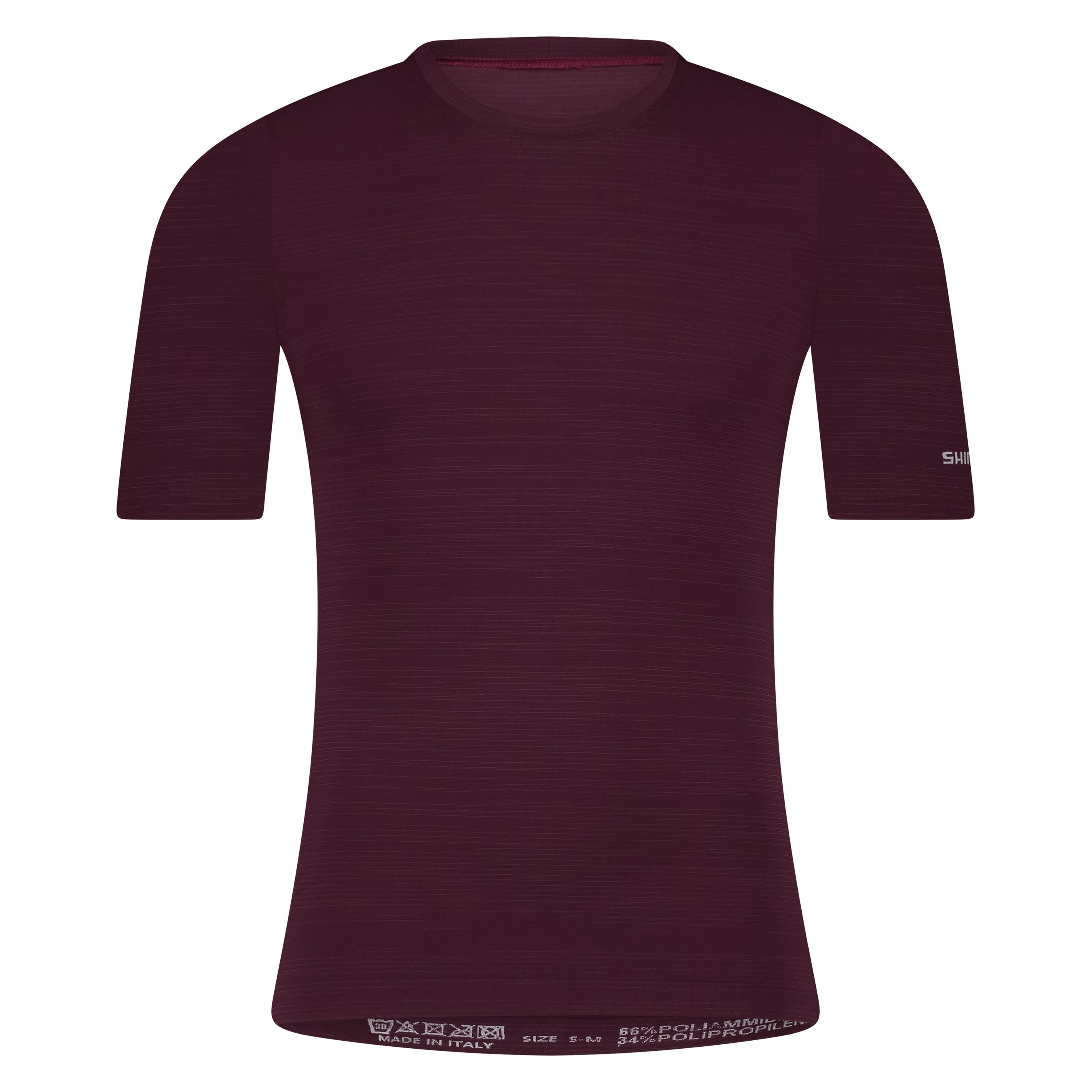 Men Evolve Terra Seamless T-Shirt deep ocean / wine red / L/XL