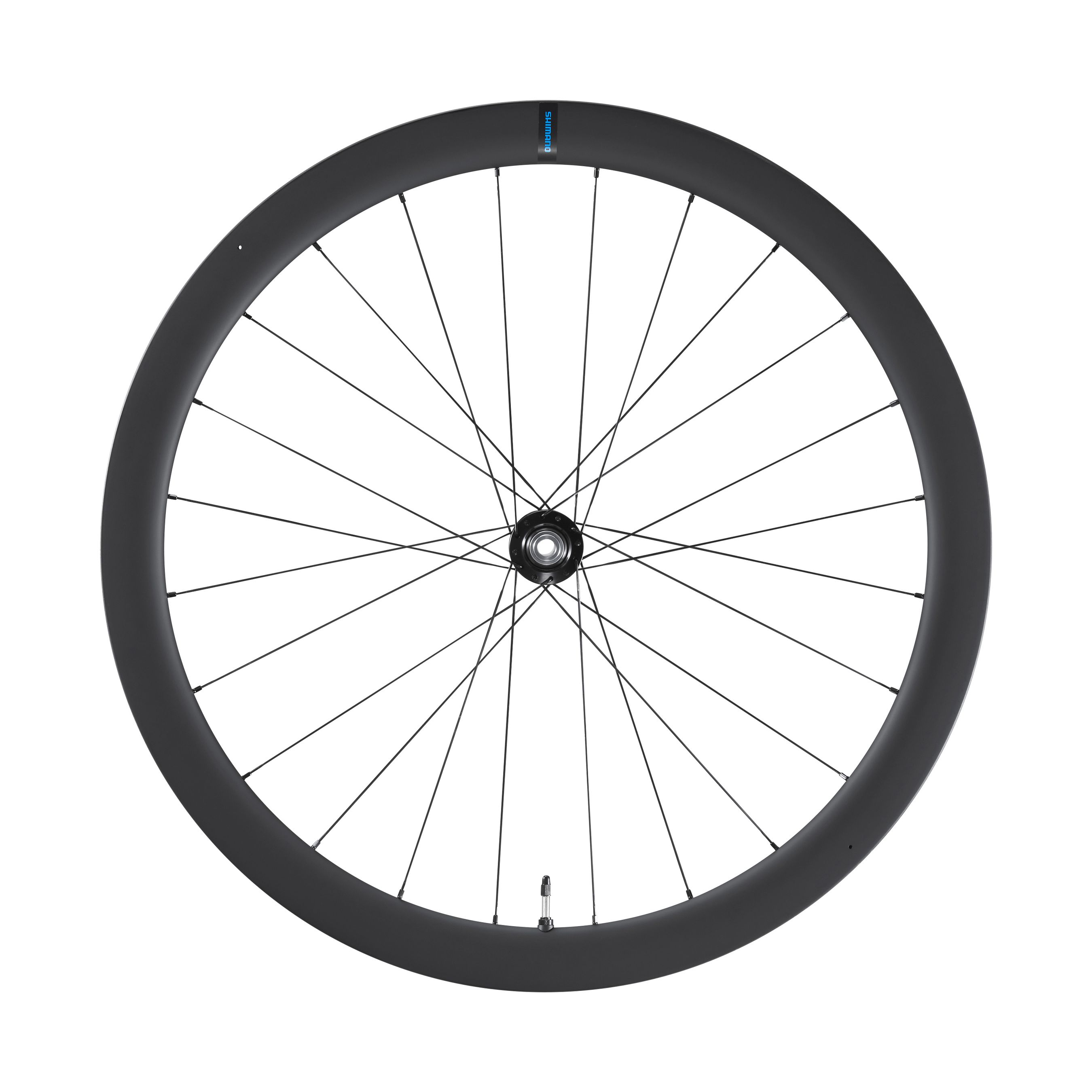 Road Radsatz WH-RS710-C46 Tubless Disc / Schwarz / Vorderrad, 12 mm, 100 mm