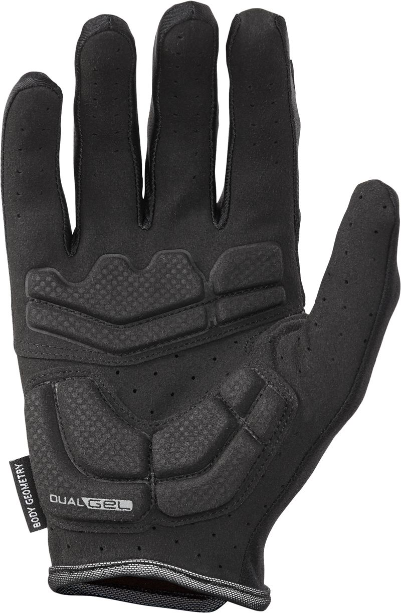 BG DUAL-GEL Unisex-Langfingerhandschuhe / black / S