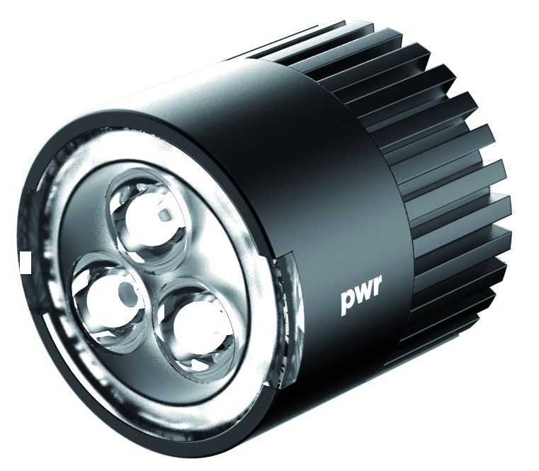 Linse PWR Lighthead / black / 1100 Lumen