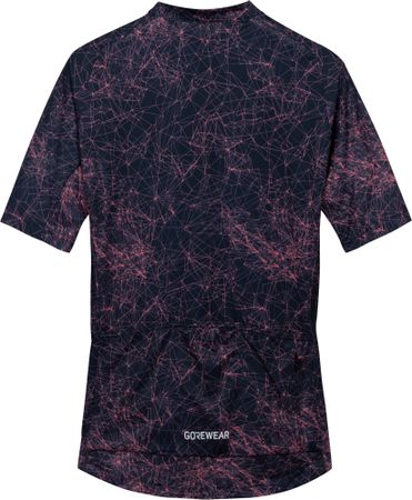 SPIRIT NEURO Damen-Kurzarmtrikot / orbit blue/coral red / S=38