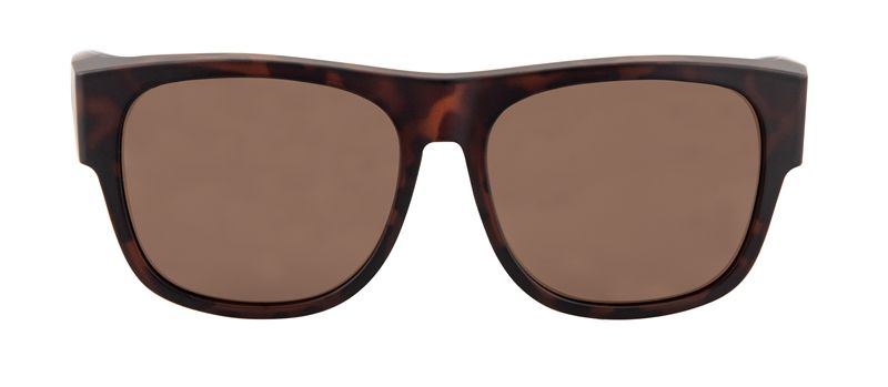VELOVERVIEW Überbrille braun