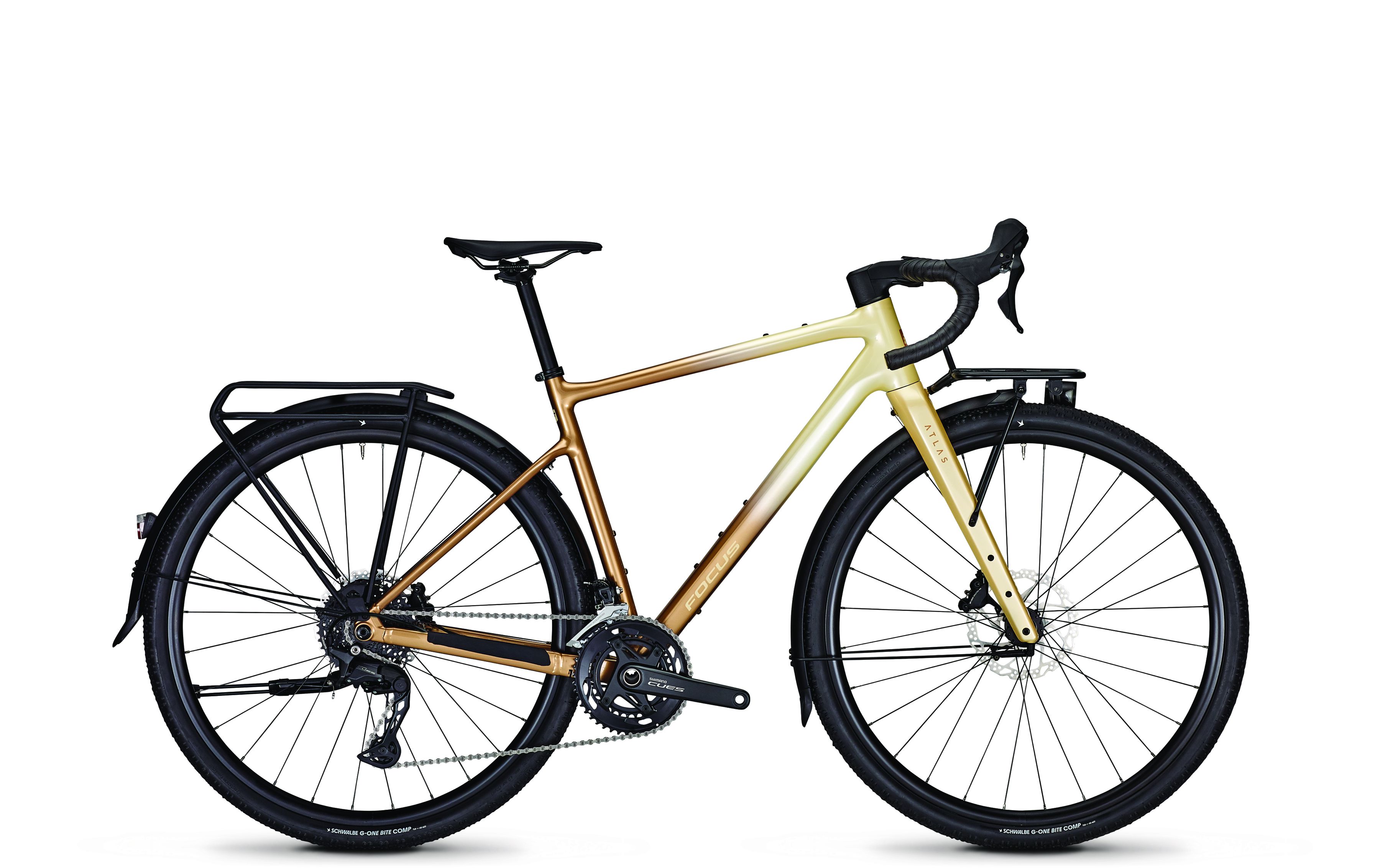 ATLAS 6.8 EQP Gravelbike / Sand/Oak / S
