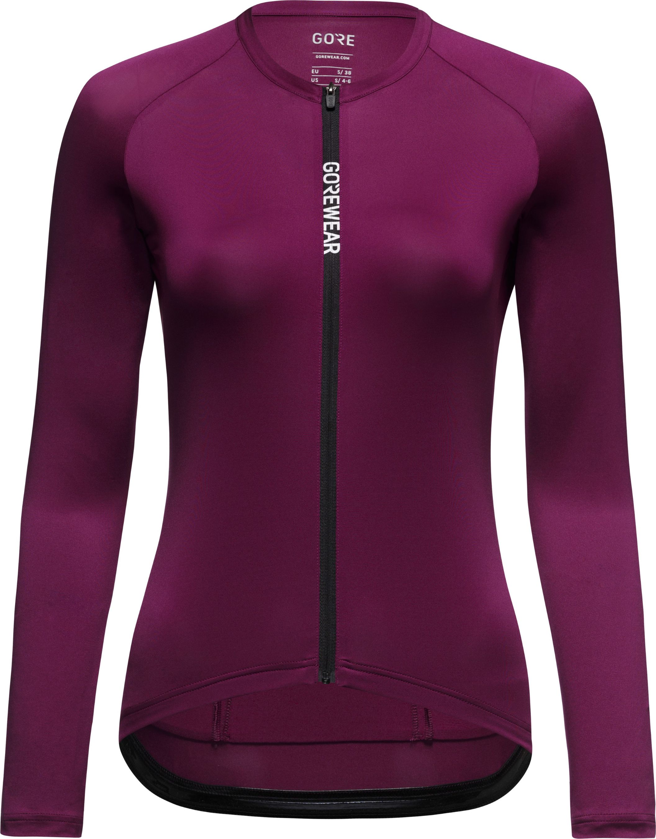 SPINSHIFT Damen-Langarmtrikot / process purple / 36