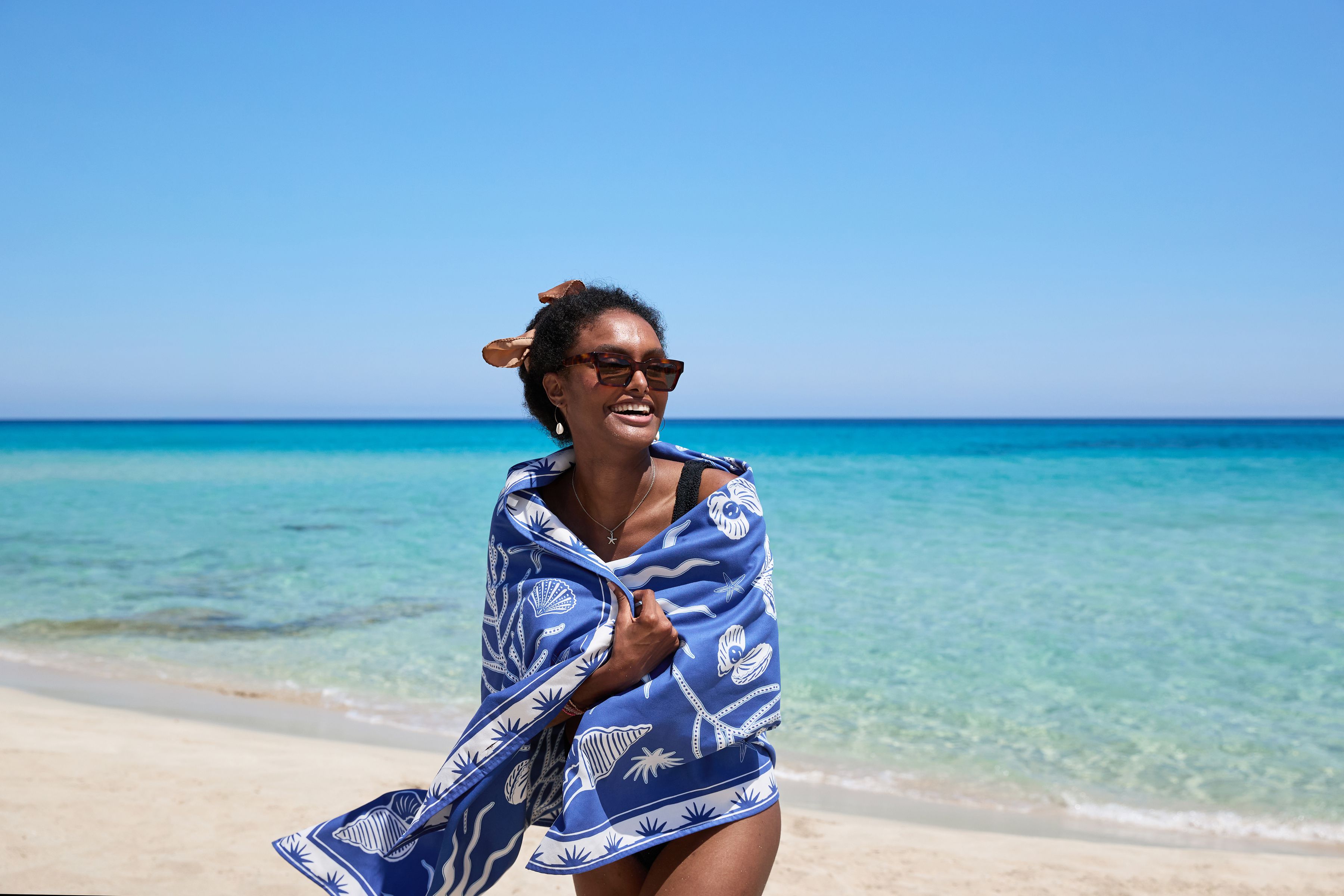 Beach Towels Large / ocean tresure