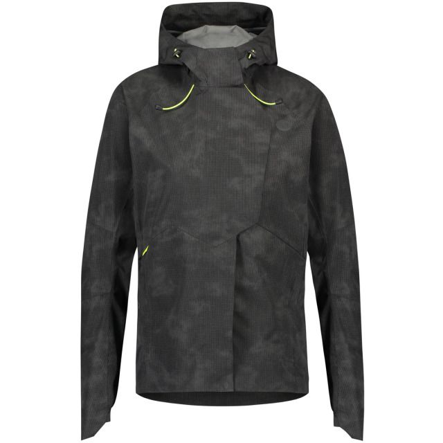 Women Commuter Tech Rain Jacket / reflective black / XL