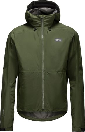 ENDURE GTX Herren-Regenjacke / utility green / S