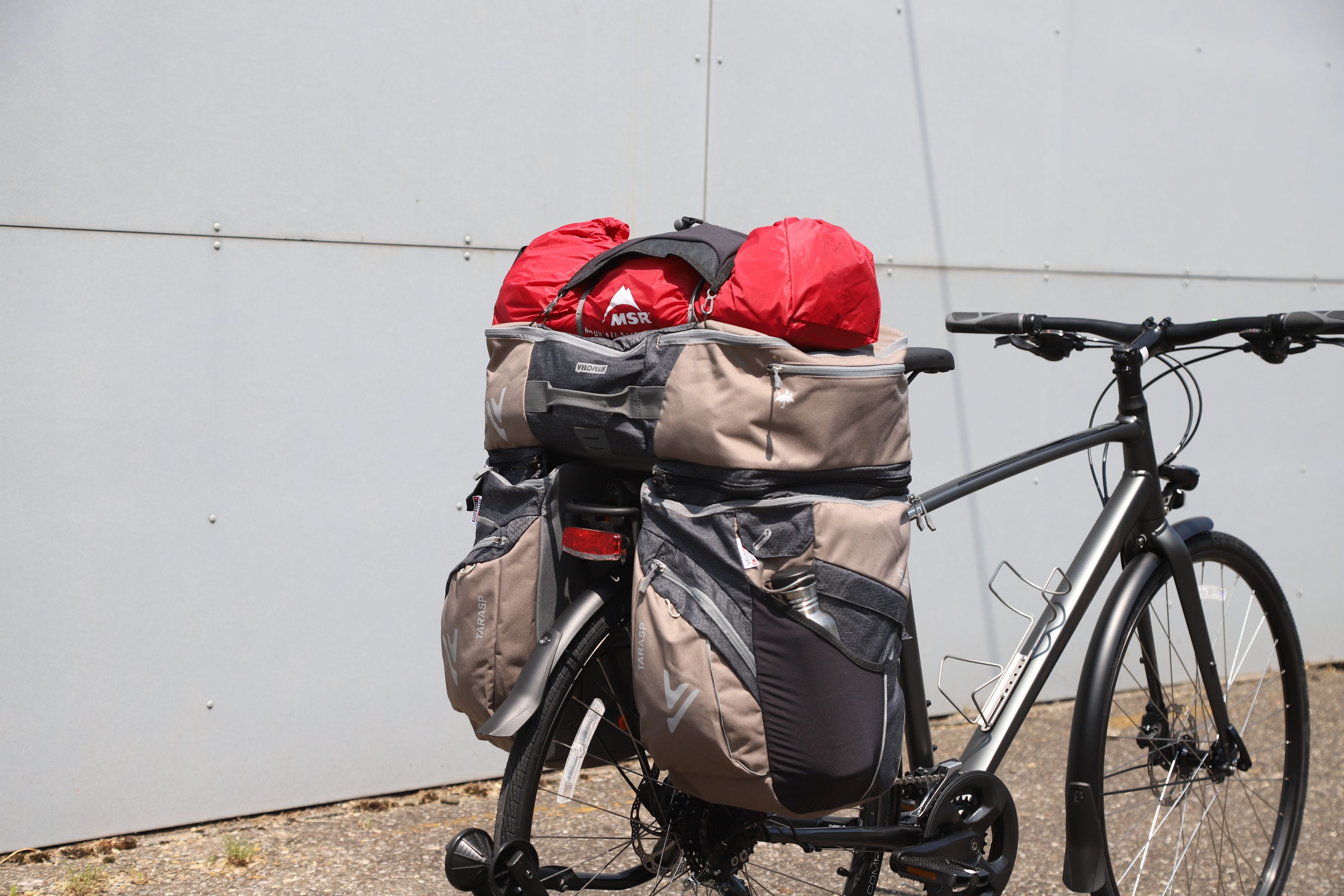 TARASP Dreifachtasche (Trio) / braun