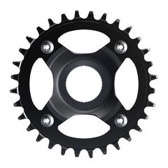 Kettenblatt STEPS CR-EM800 / schwarz / 32 Zähne mit Aufnahme