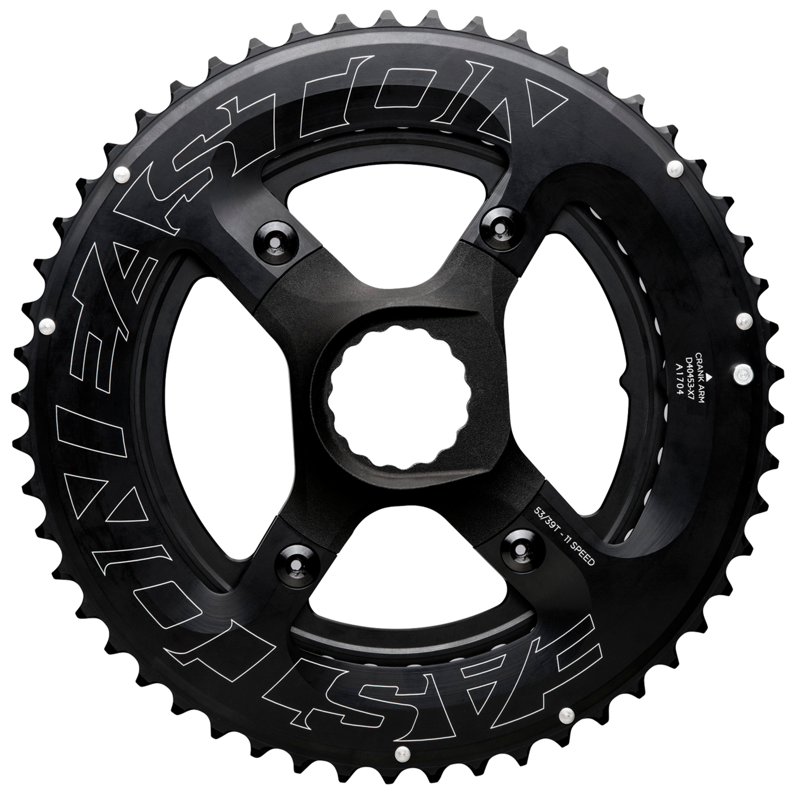 EA90 DM Spider/Ring 53/39 4B 11SPD / black