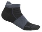 RUN+ ULTRALIGHT MICRO Damen-Merinosocken / black/graphite / S=35-37