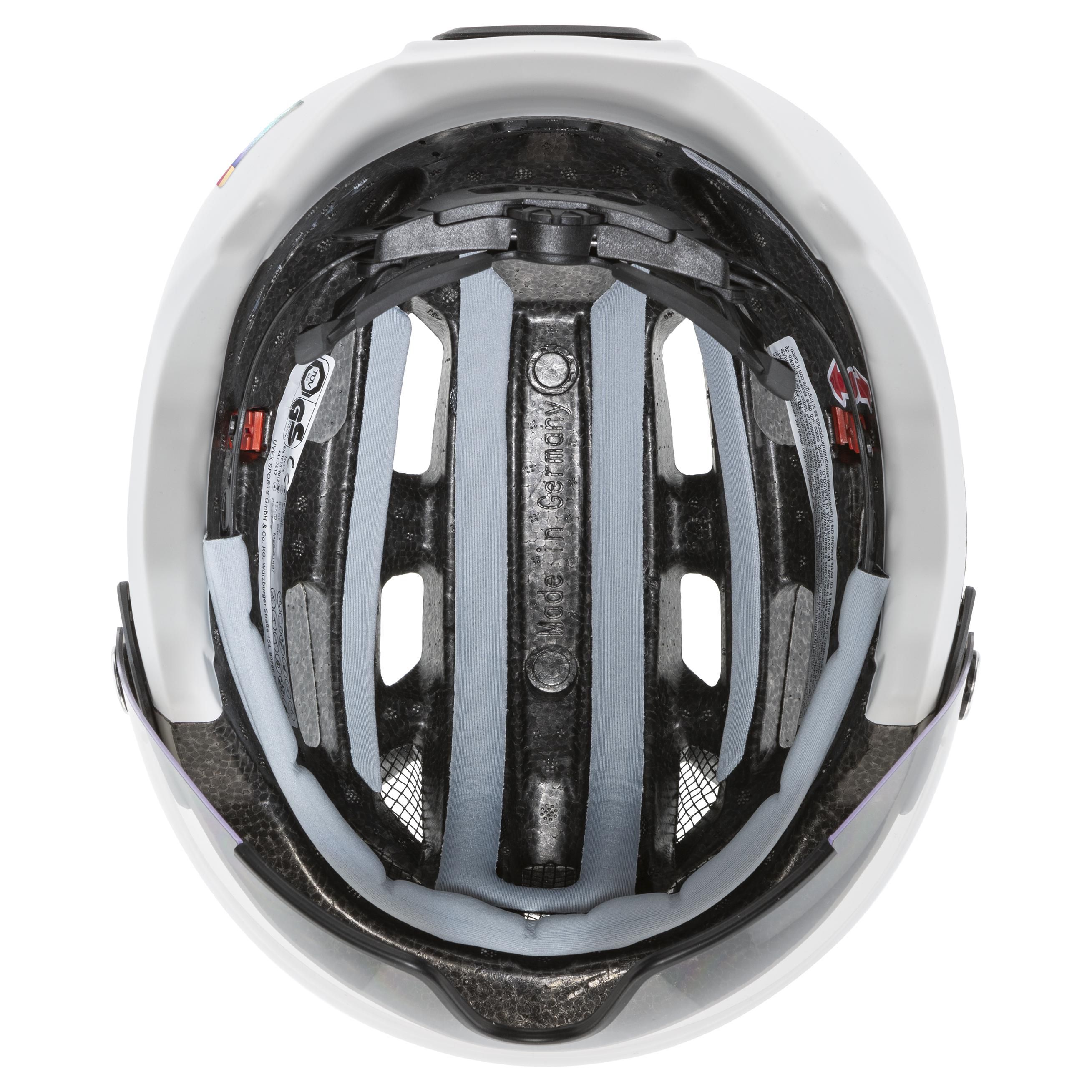 FINALE VISOR Velohelm / sand white / 52-57cm